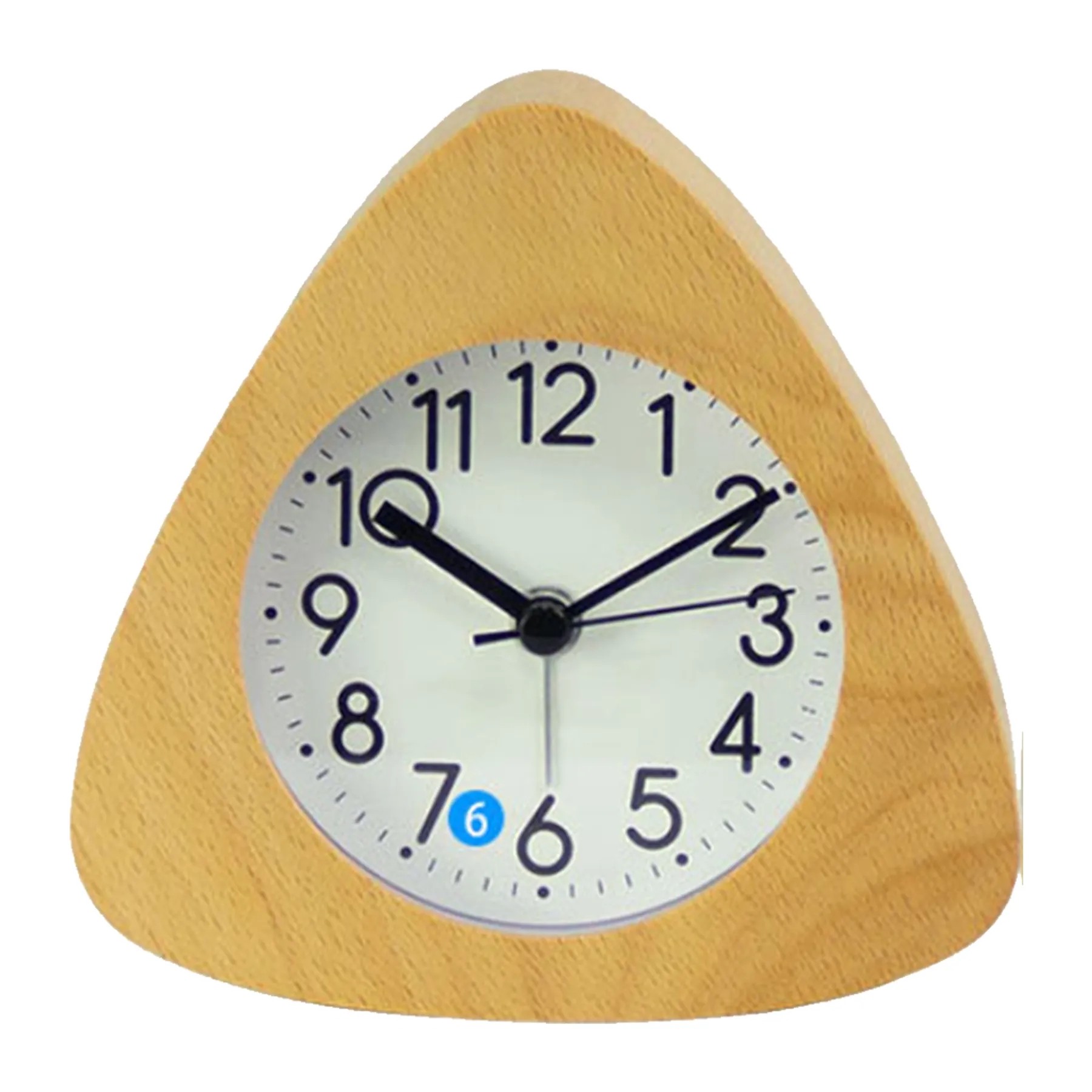 Wooden Alarm Desk Clock 2
