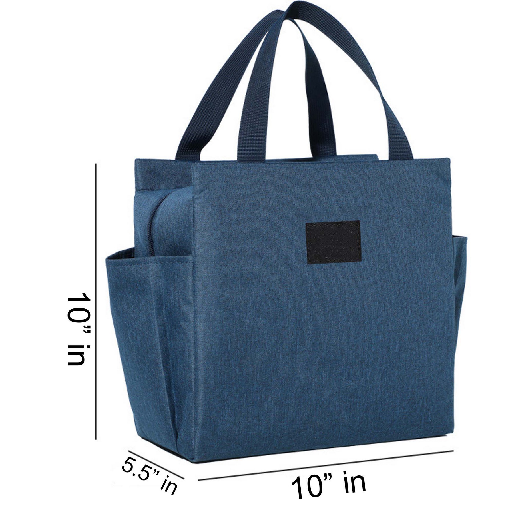 Large Capacity Lunch Bag With Double Pocket 4