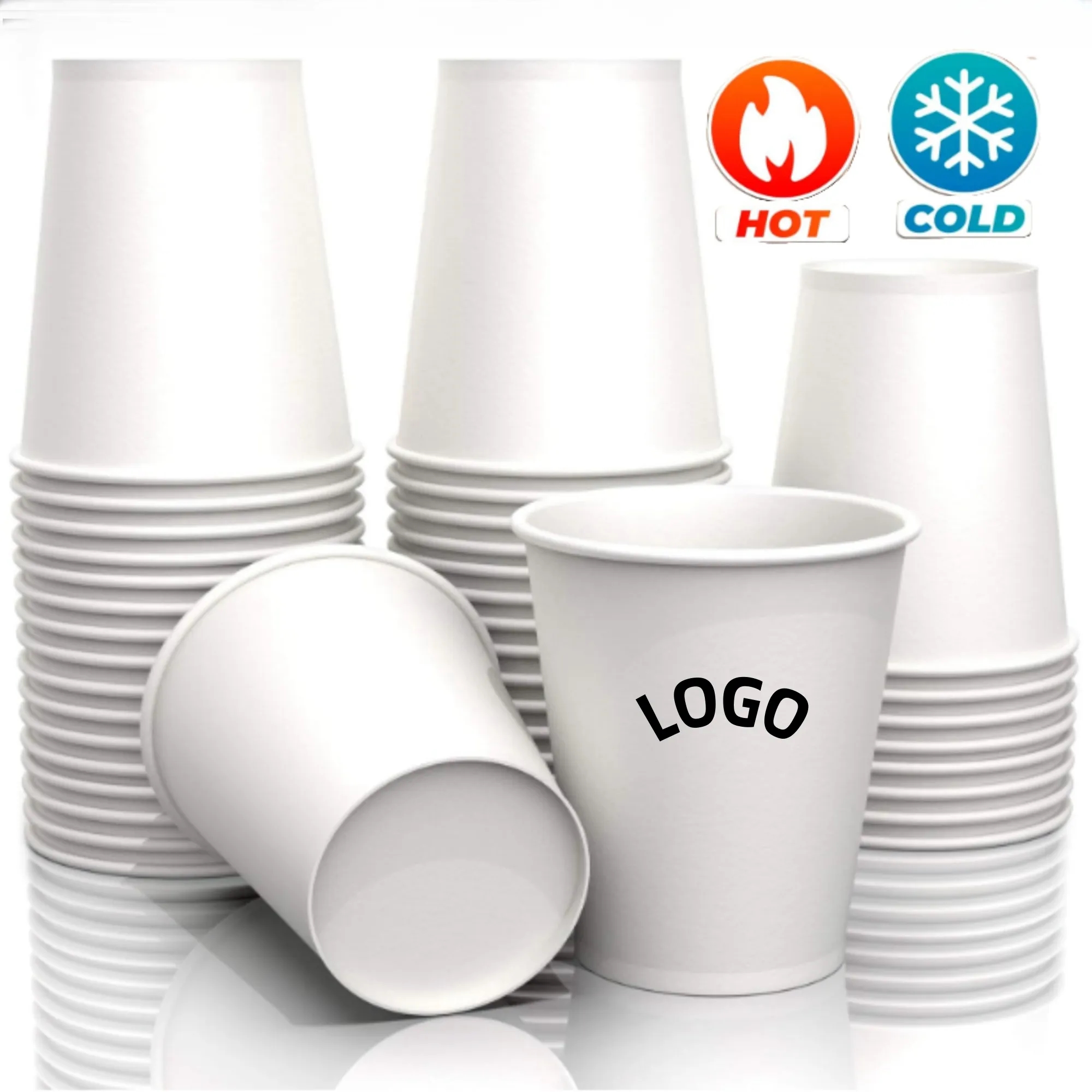 9OZ Disposable Paper Cup MOQ 1000 2
