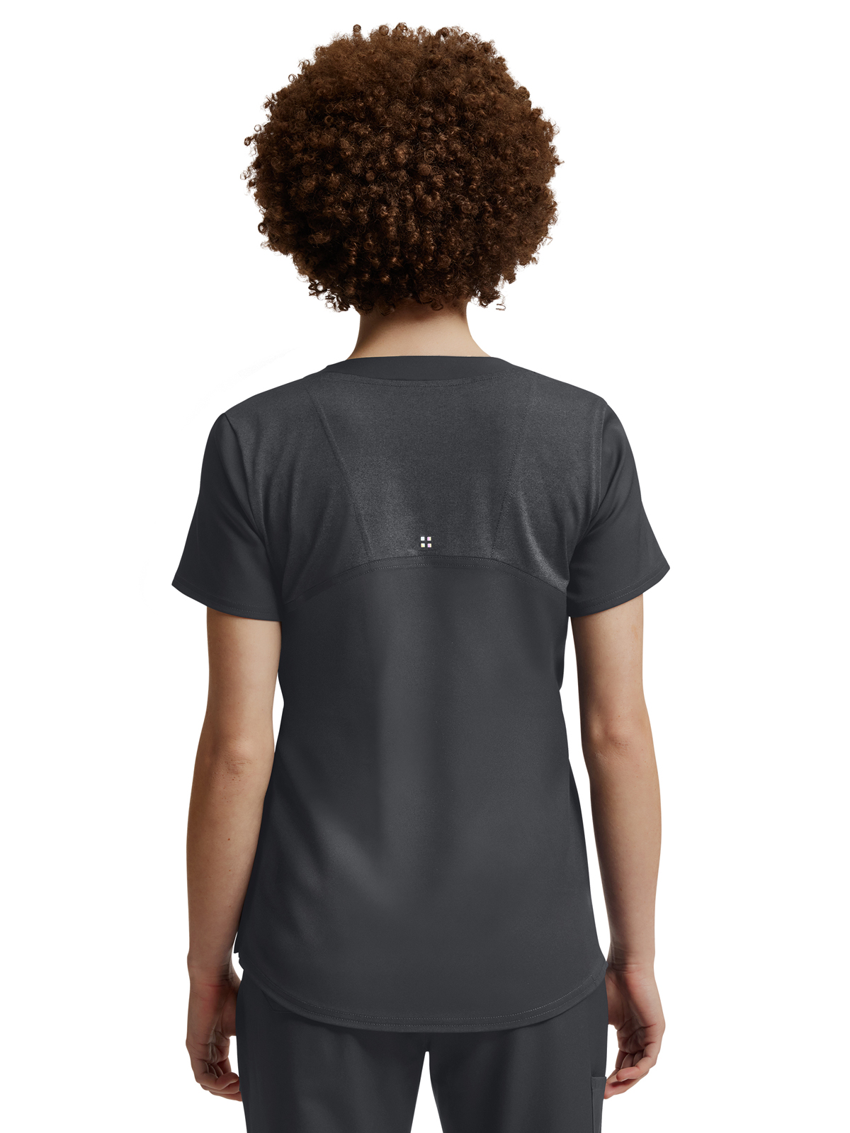 White Cross - VIBE - Women's Three-Pocket Curved V-Neckline Top 23