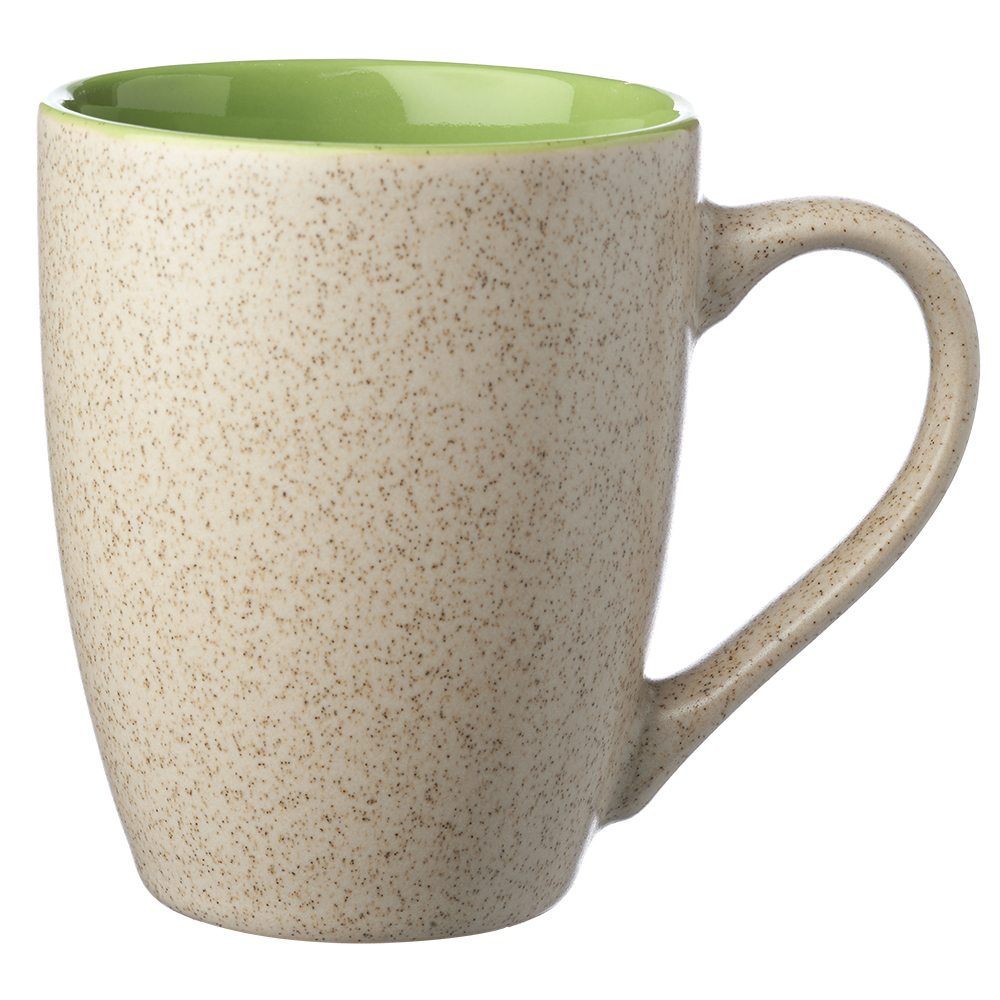 10 oz. Sesame Speckled Dual-Tone Coffee Mugs 11