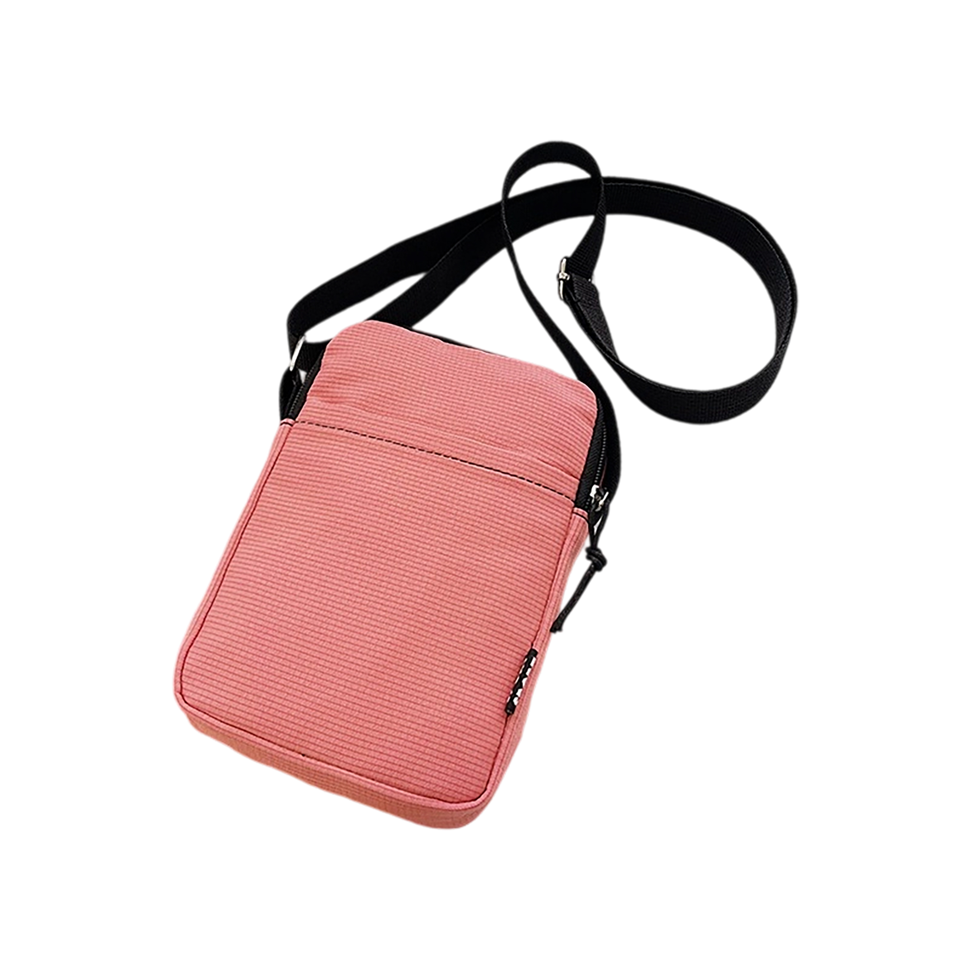 Nylon Crossbody Cell Phone Bag 5.2" By 1.6" By 7.9" 4