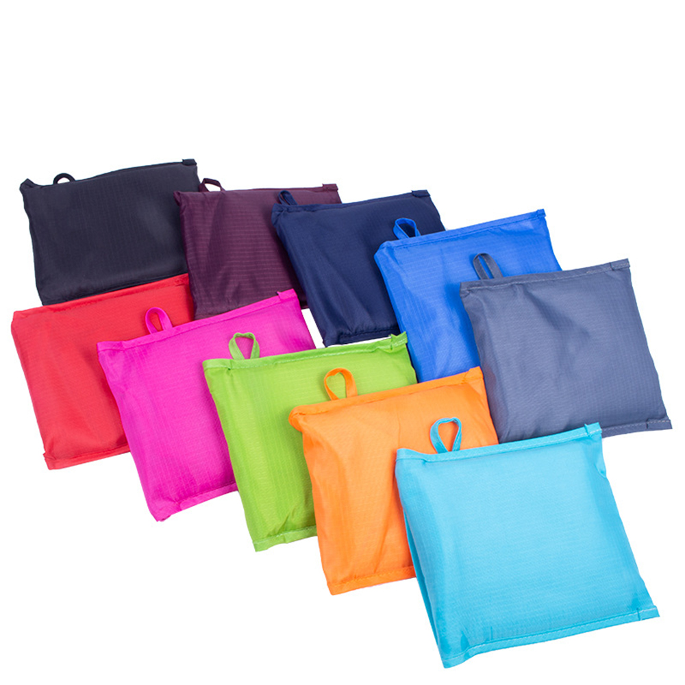 Portable Oxford folding tote shopping bag 9