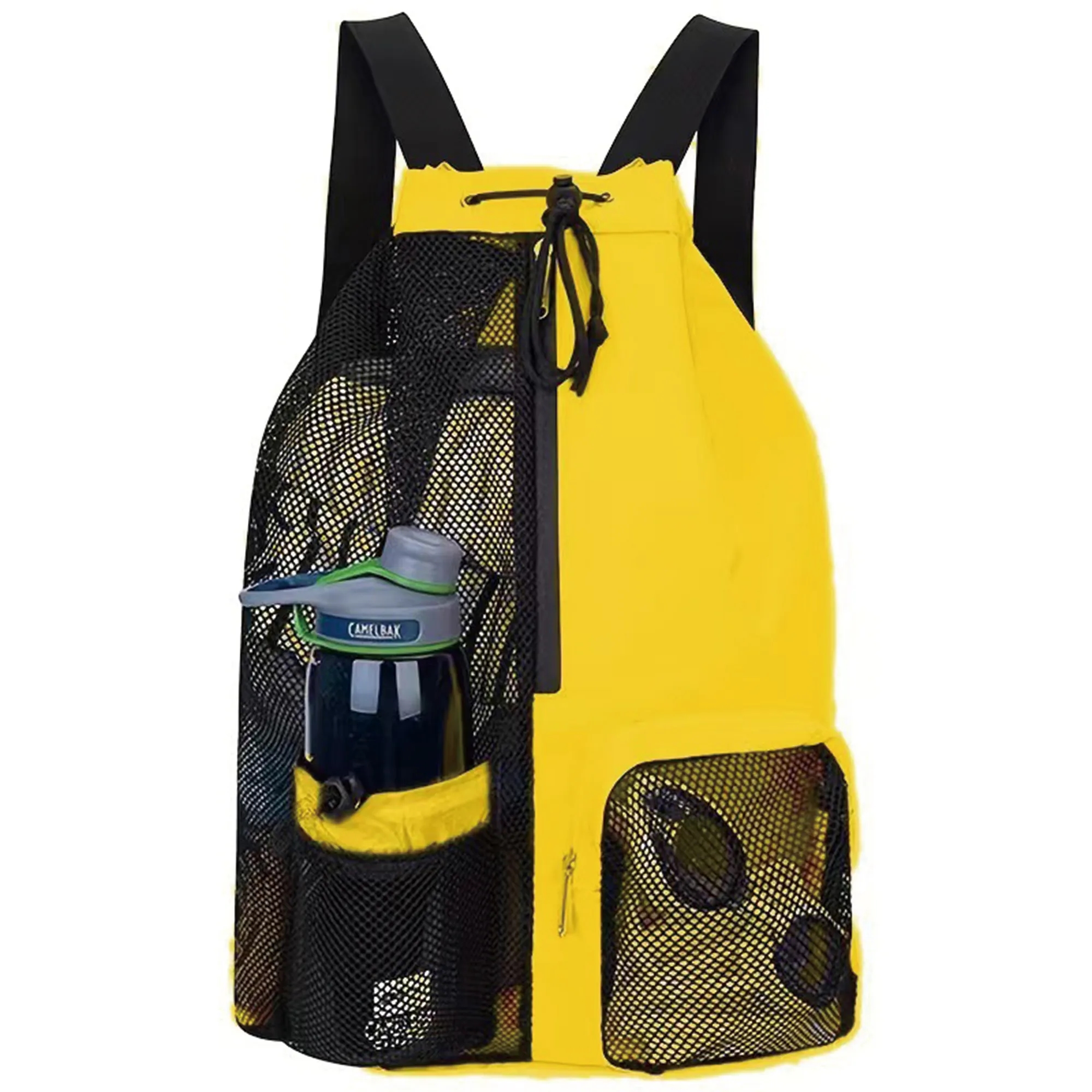 Breathable Mesh Drawstring Quick-Dry Backpack 10