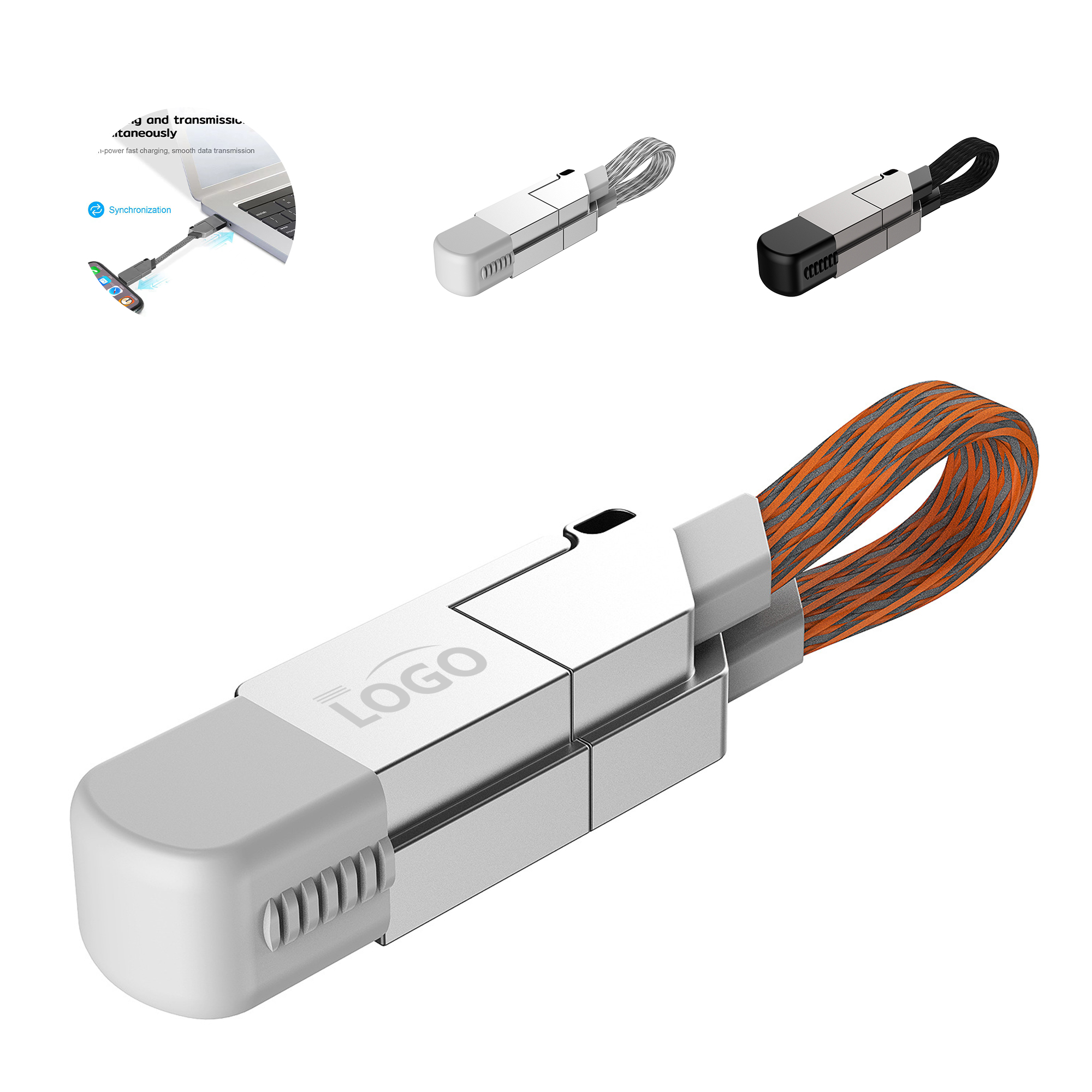Versatile 6-in-1 Data Cable Hub 1