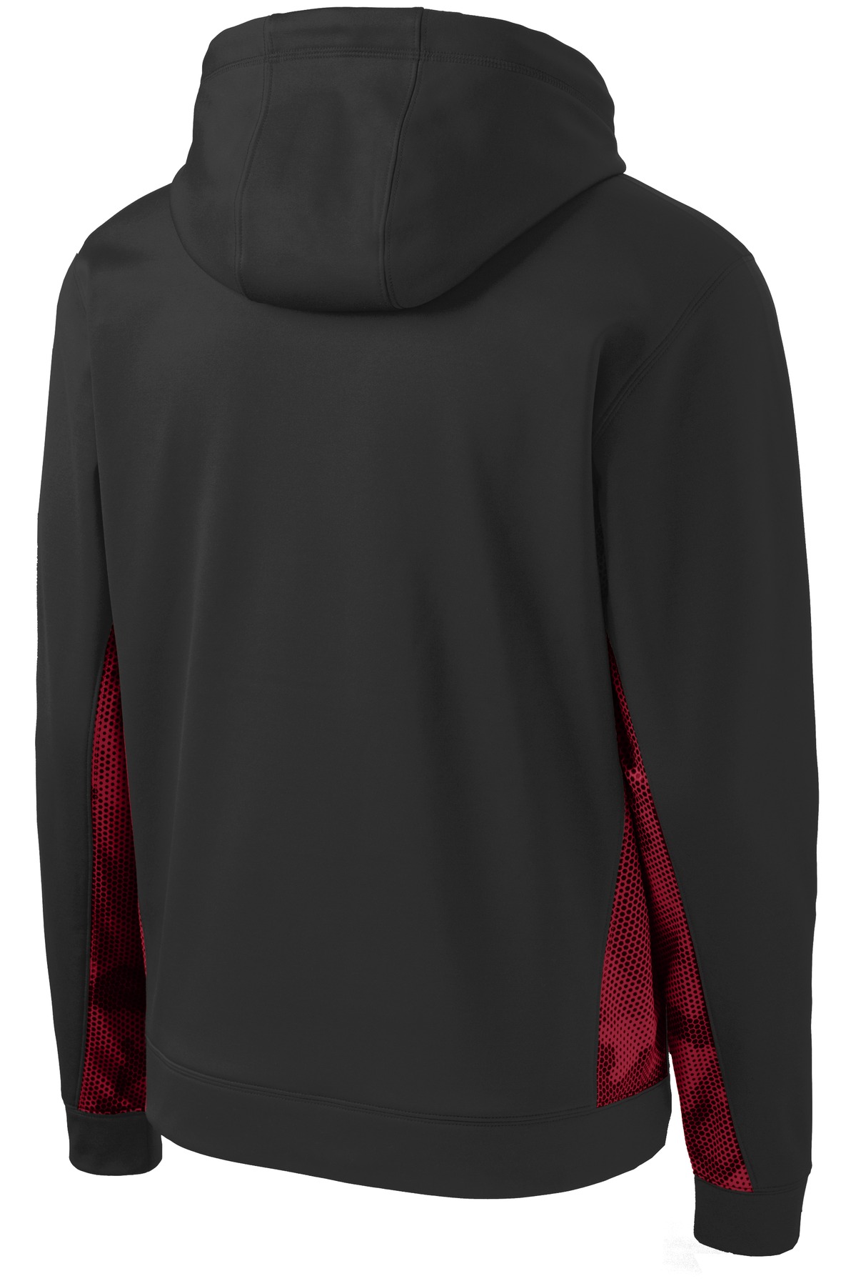 Sport-Tek Youth Sport-Wick CamoHex Fleece Colorblock Hooded Pullover. YST239 28