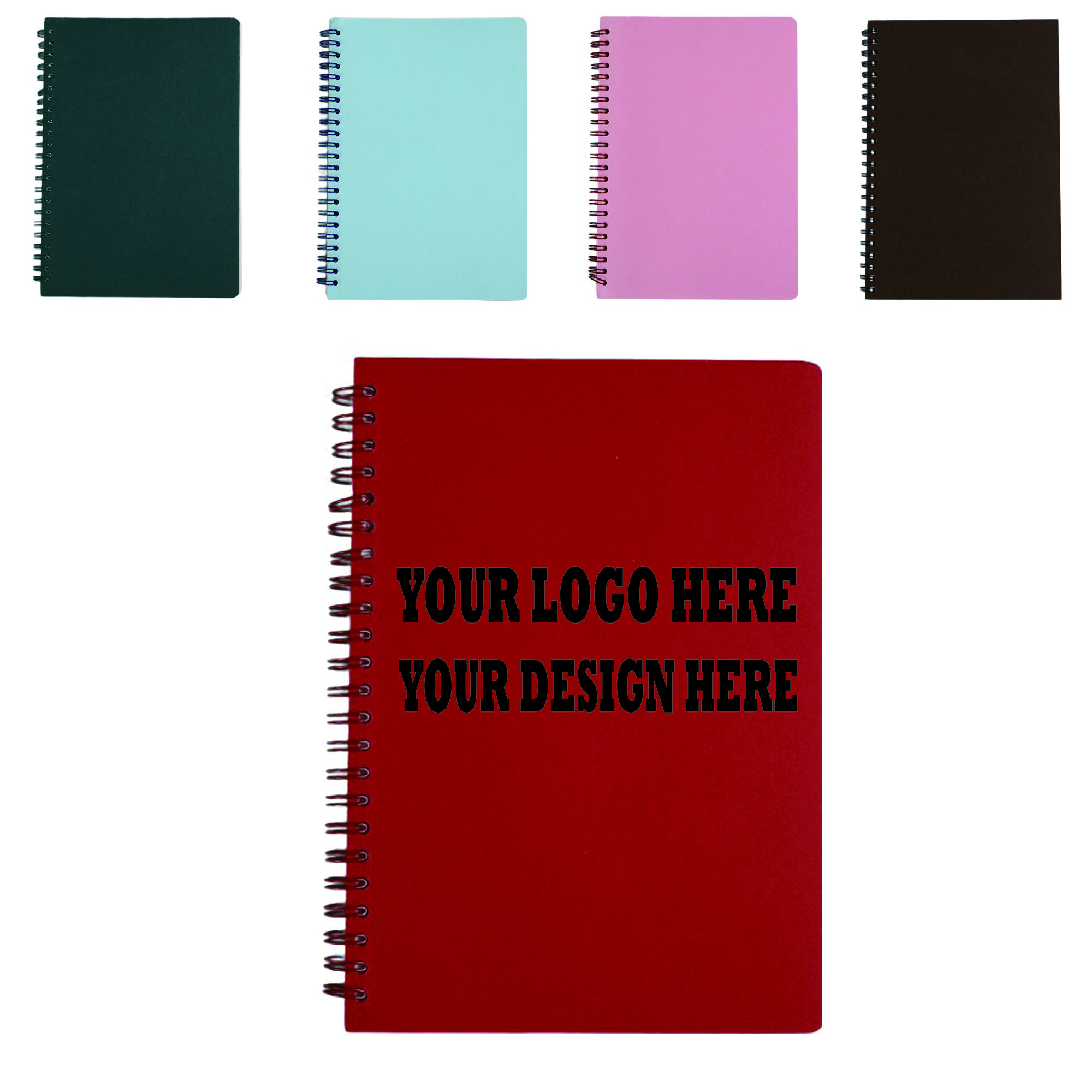 MOQ 50 Academic A4 Twin-Wire Bound Notebook 1