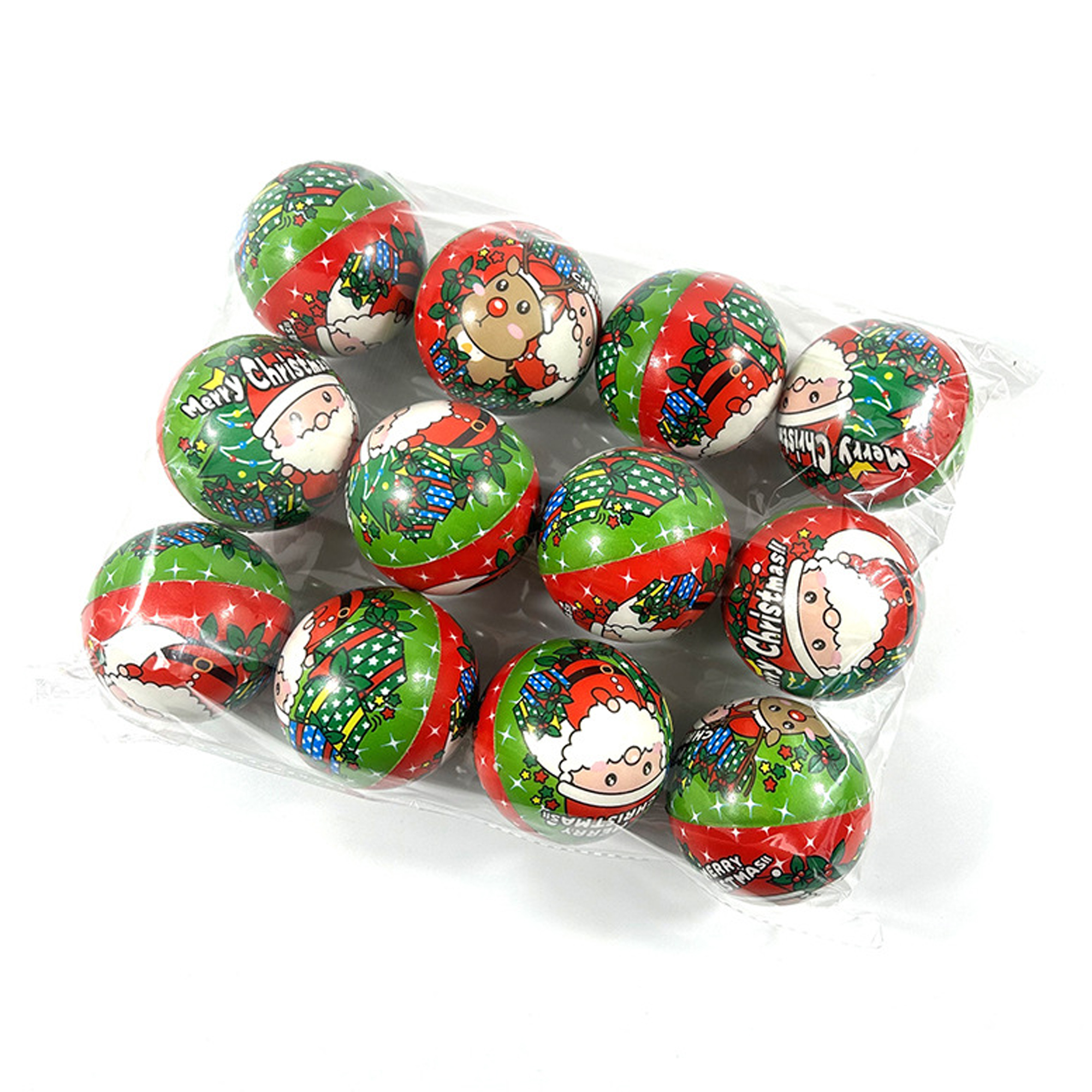 2.5 Inch Foam Christmas Squeeze Ball 3