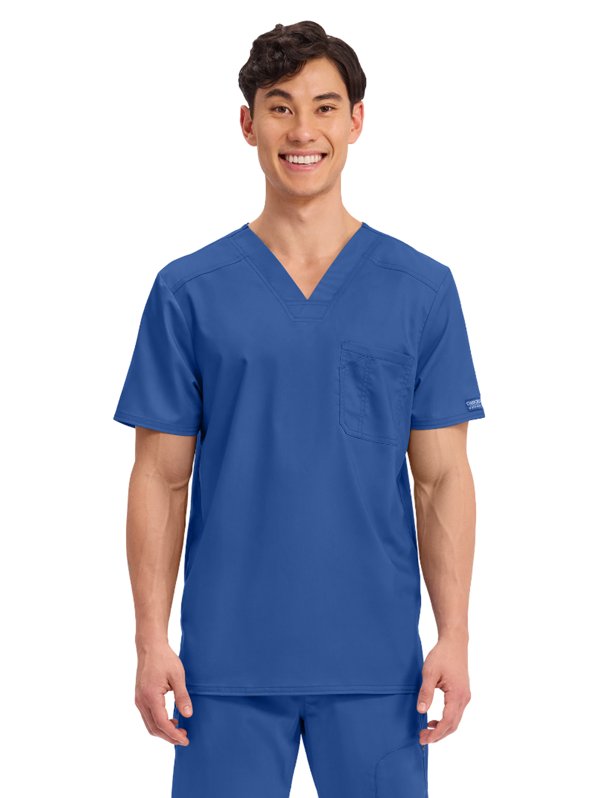 Cherokee - Workwear Revolution - Men's 1-Pocket Tuckable V-Neck Top 10