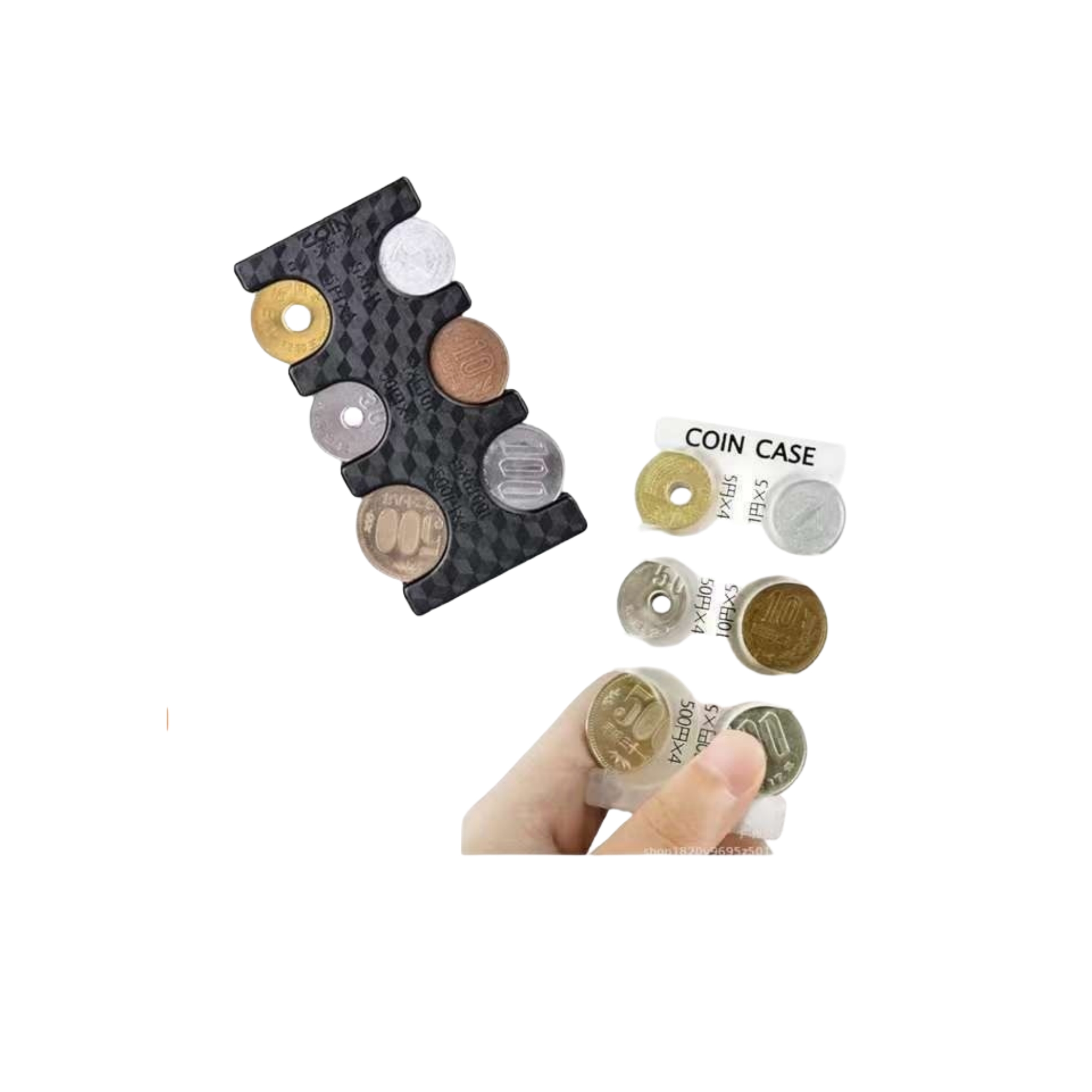 Simple Mini Coin Sorter Trays Bags 3