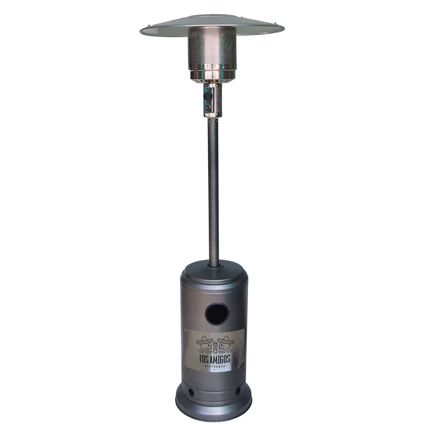 Patio Heater with Laser Etching