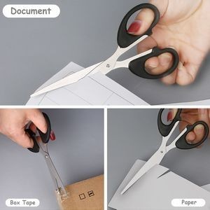 Big Office Stationery Scissors With Ergonomic Handle And Stainless Steel Blades 2