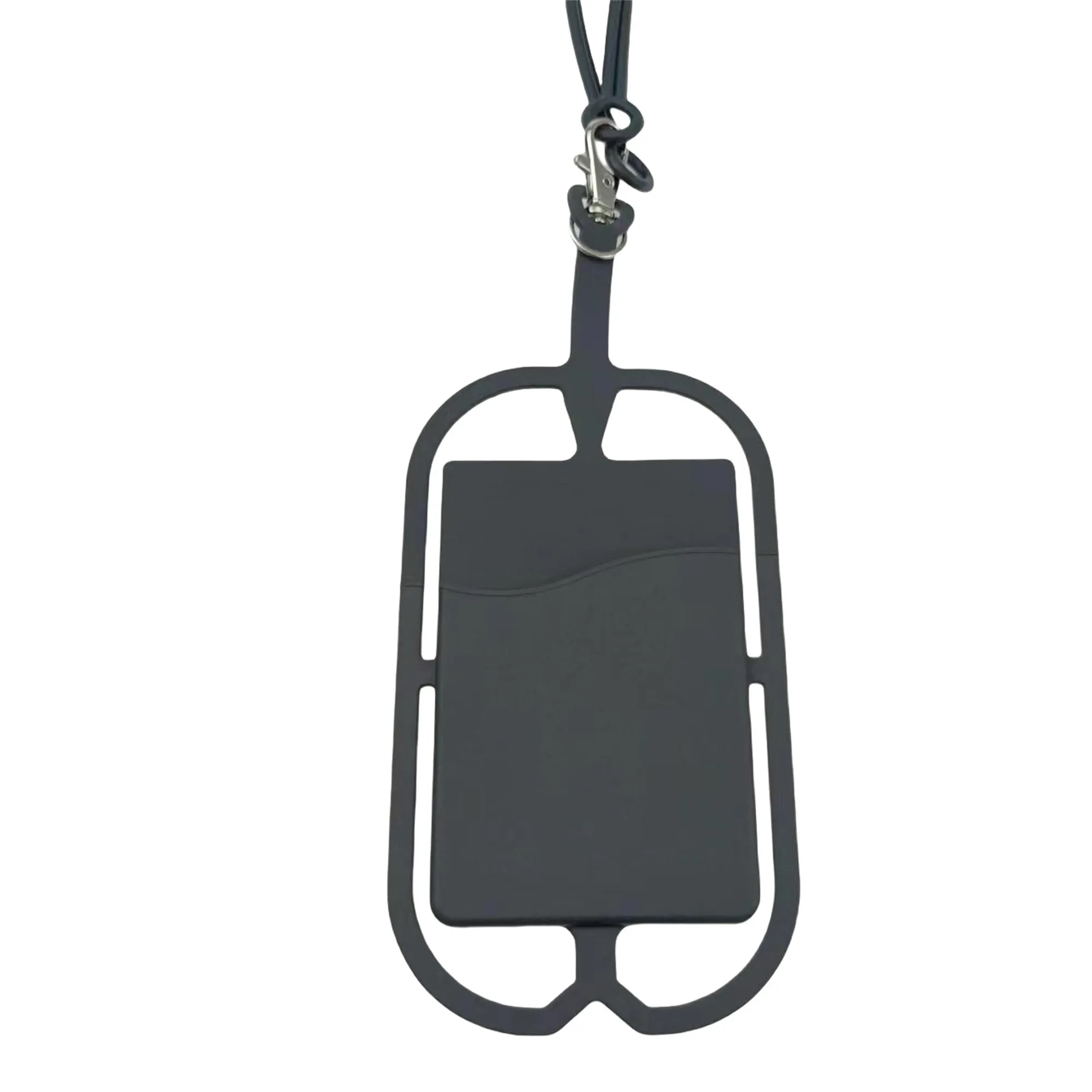 Silicone Card Slot with Lanyard Phone Holder 15