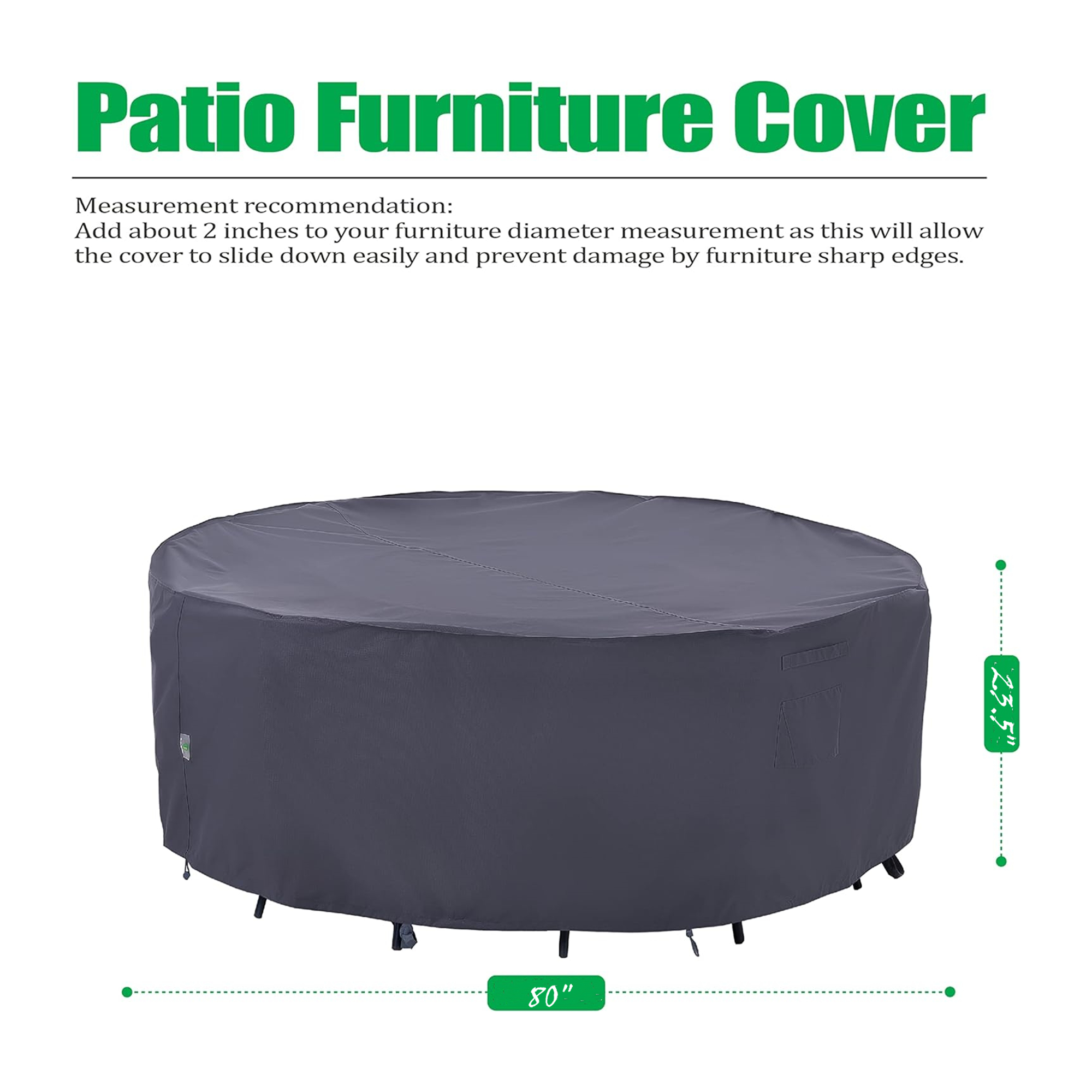 Patio Round Table Covers 1