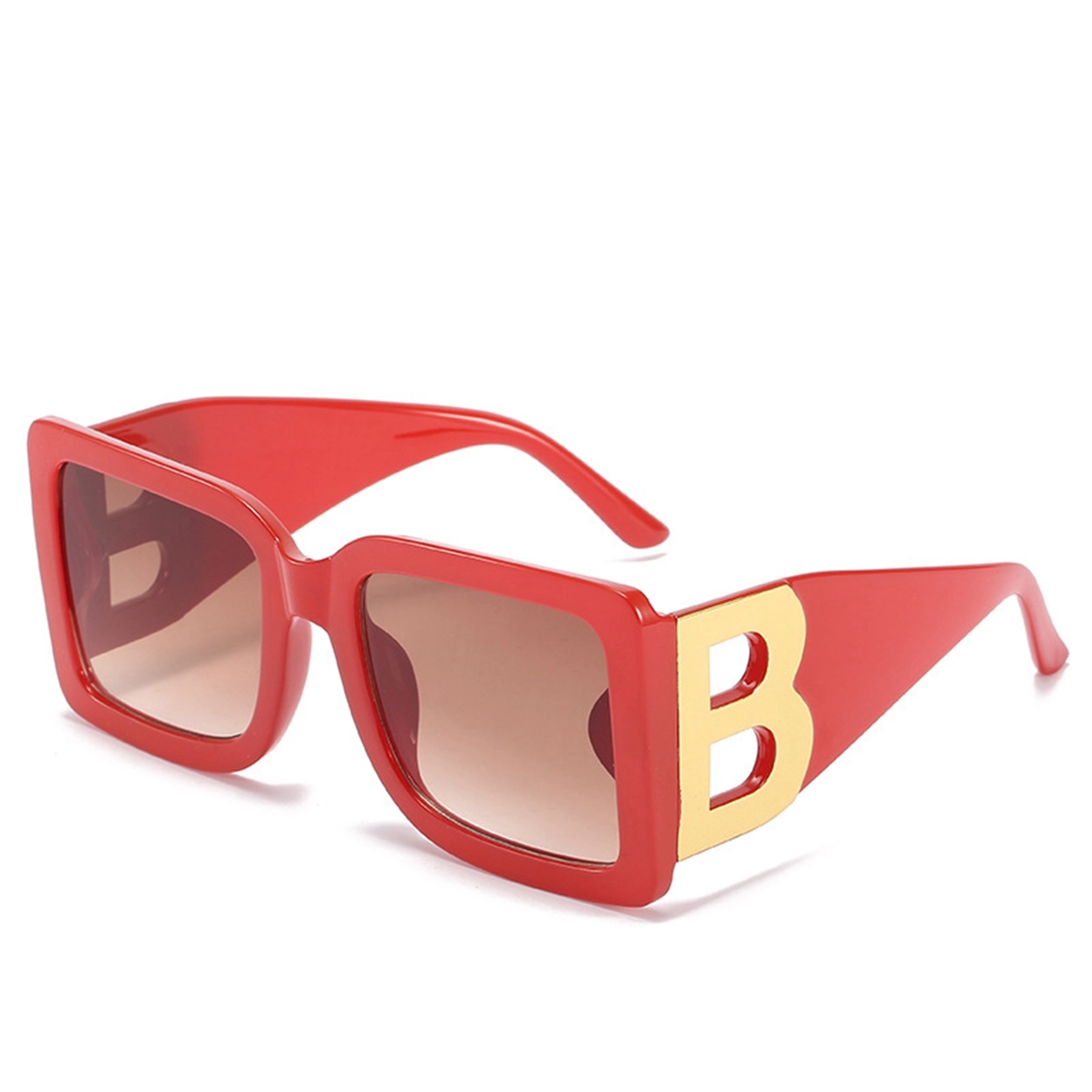 Oversized Big B Man Rectangle Sunglasses 9
