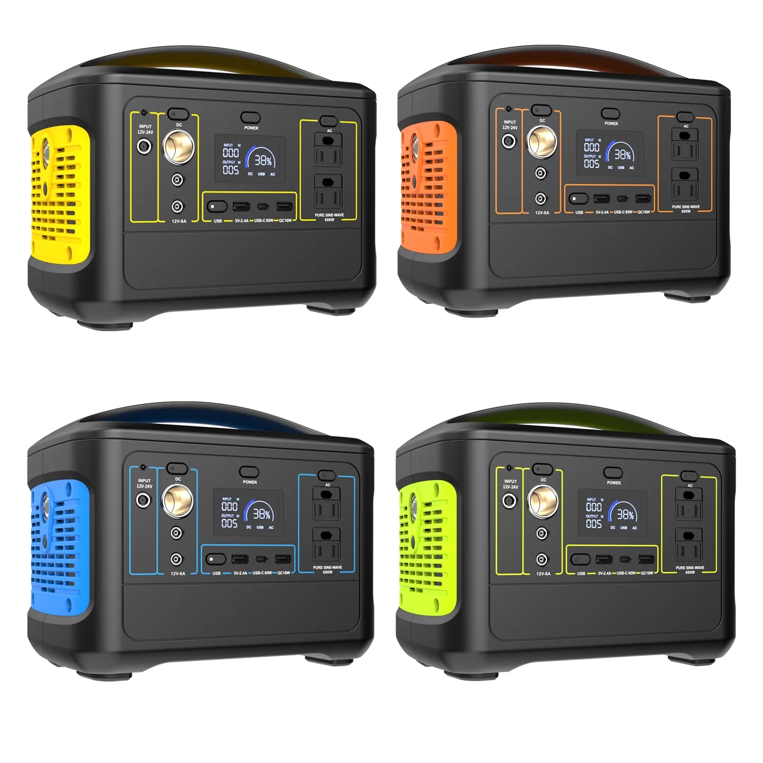 Portable Outdoor Power Station 600W 3