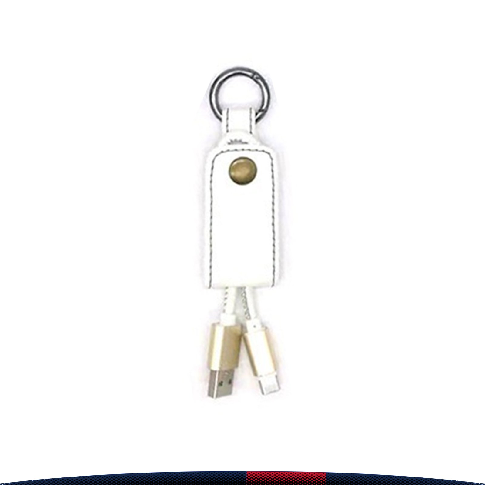 Leather Keychain Charging Cable 7