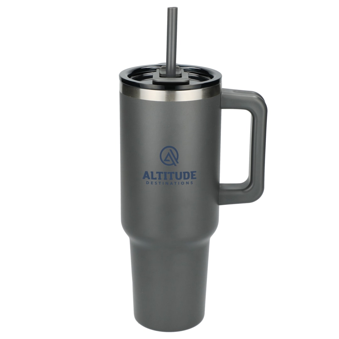Pinnacle Recycled Travel Tumbler with Straw 40oz 9