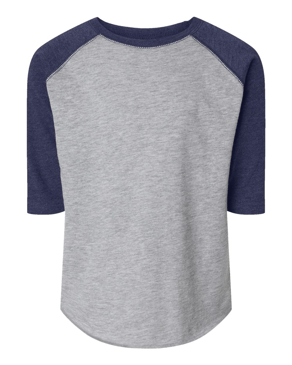 Toddler Baseball Fine Jersey Three-Quarter Sleeve Tee - 3330 17