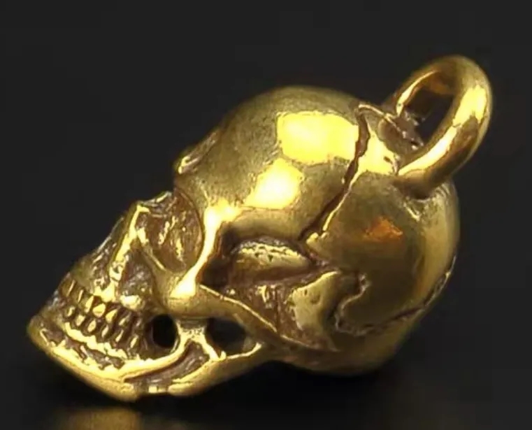 Simulated Skull Keychain 6