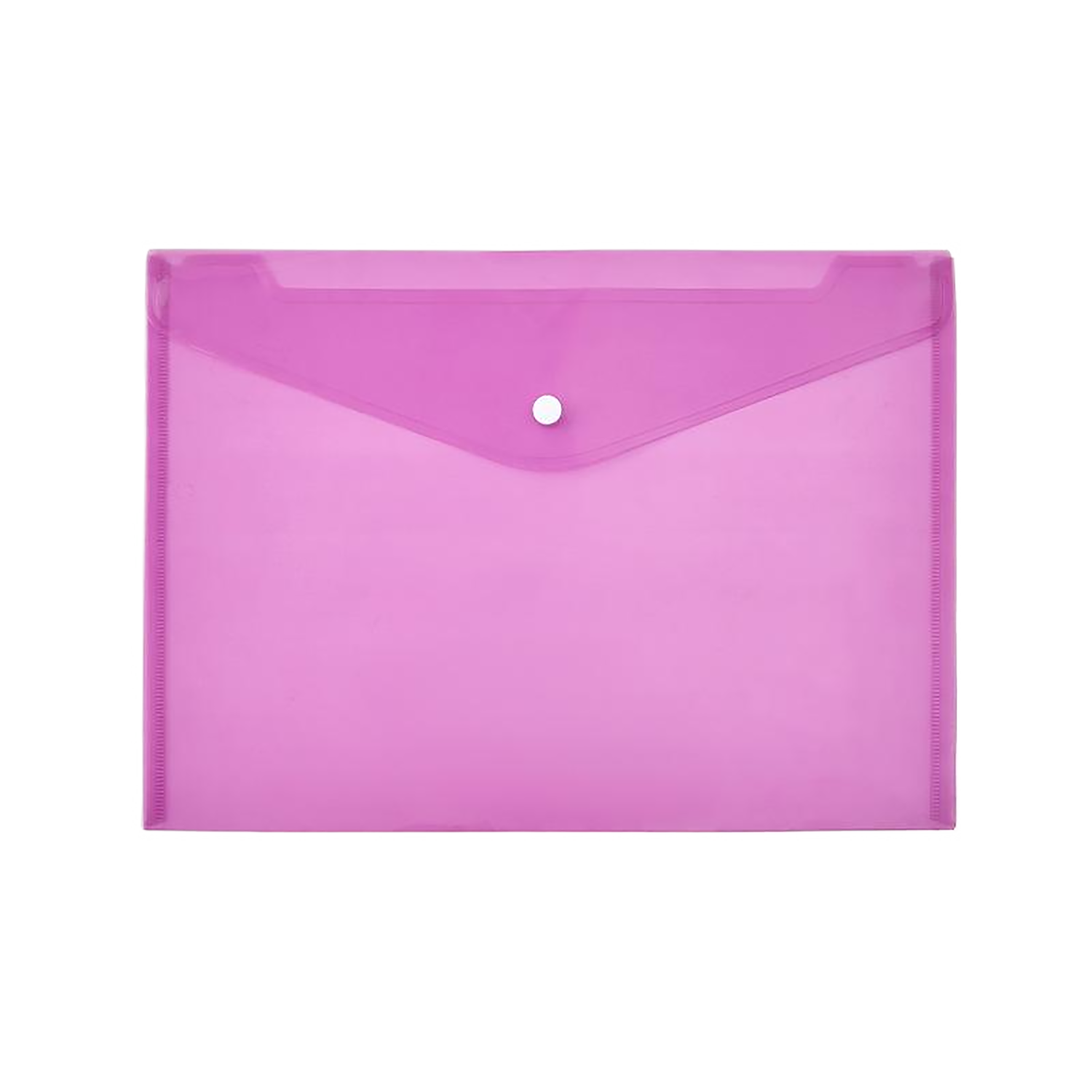 A4 Button File Folder – Transparent & Waterproof Design 2