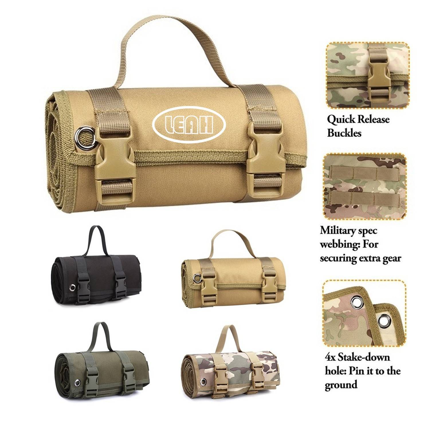 Non-Padded Tactical Shooting Mat 3