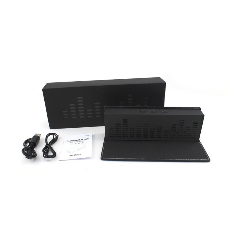 PU Leather Bound Wireless Speaker 3
