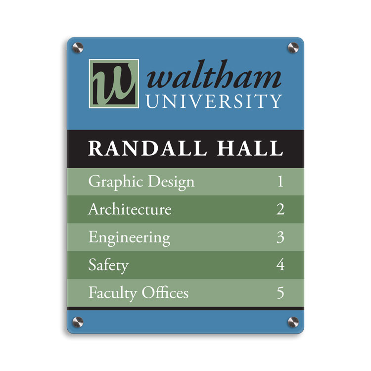 Stand-Off Sign - 16x20 1