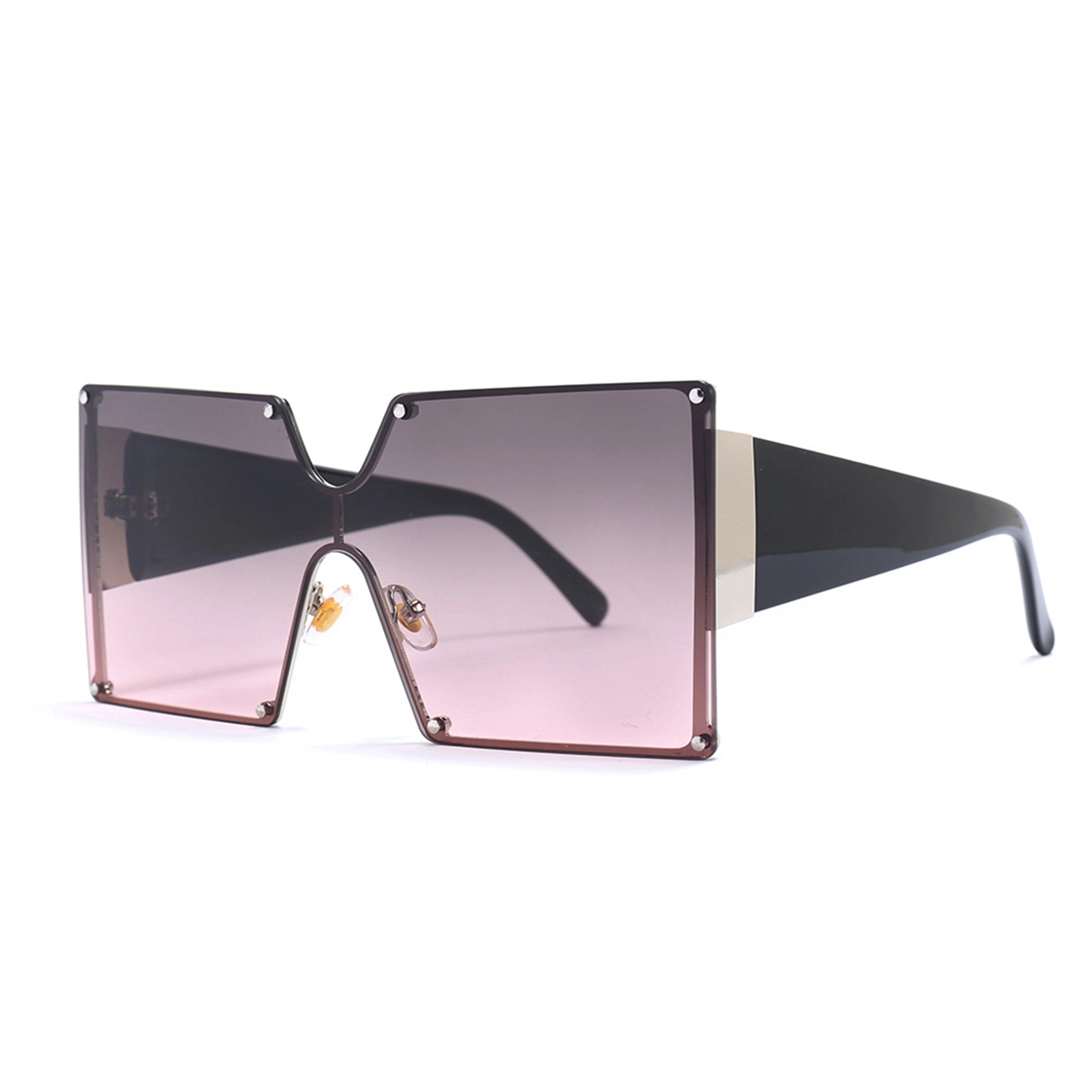 Square Oversized Vintage Shades Female Sun Glasses 11