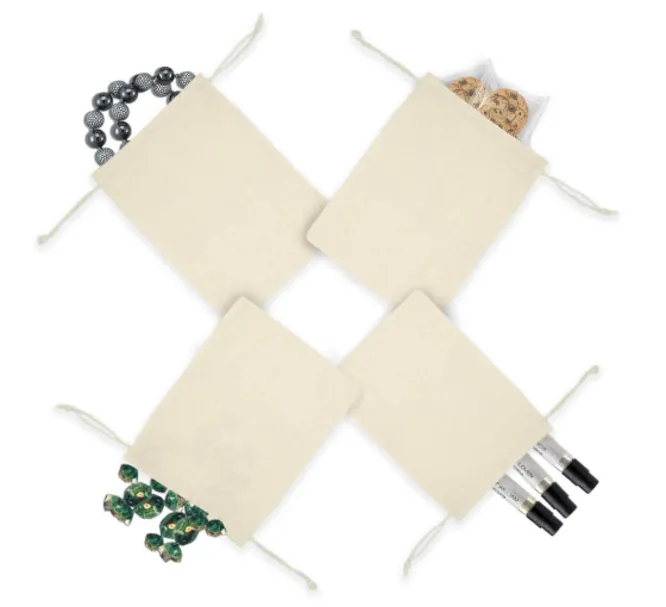 Canvas Drawstring Bags - Non Printed 5