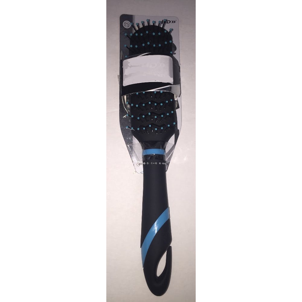 Rectangular Hairbrushes - Black Plastic 1