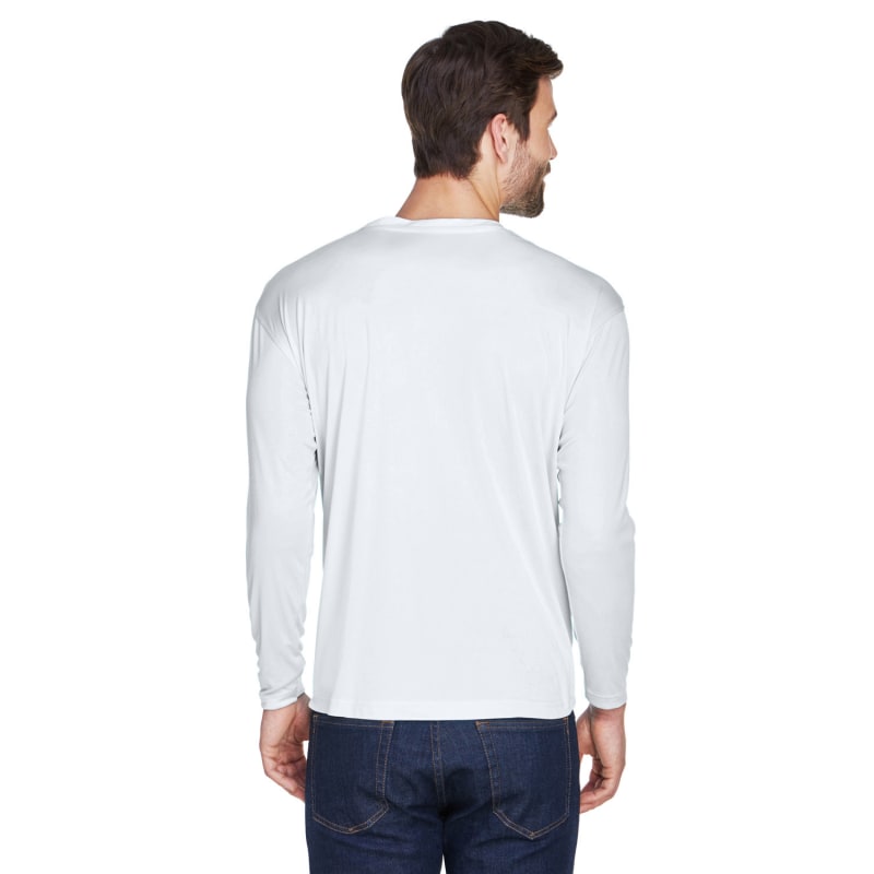UltraClub Adult Cool & Dry Sport Long-Sleeve Performance Interlock T-Shirt 57