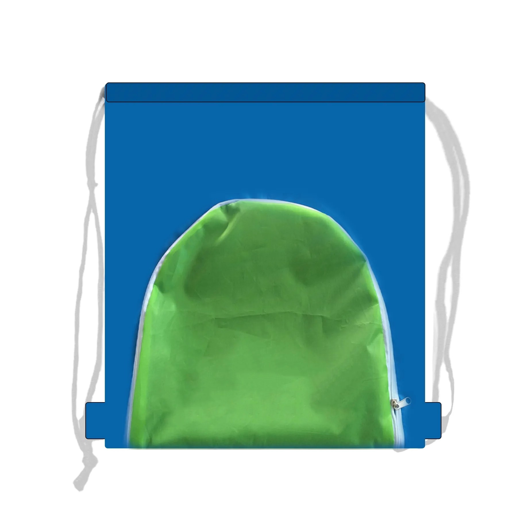 14.57X17.72 Inch Terylene/Mesh Drawstring Backpack 1