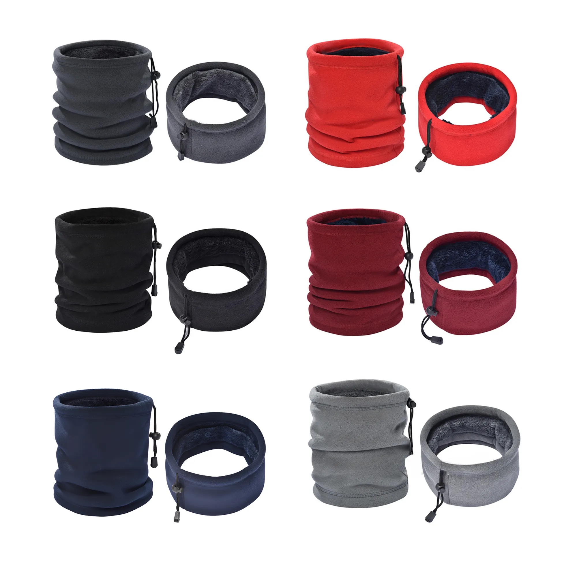 MOQ 50 PCS Multifunctional Fleece Neck Gaiters 3