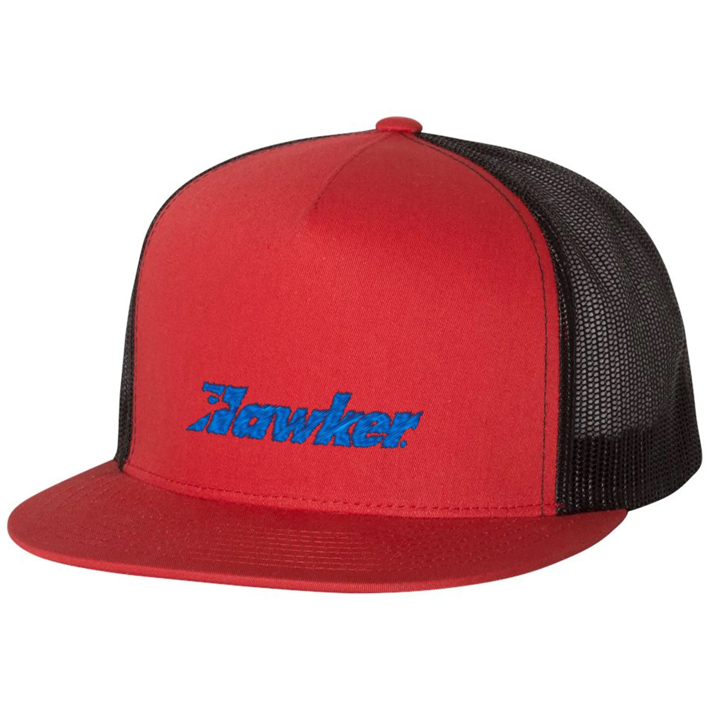 YUPOONG-CLASSIC FLAT BILL TRUCKER CAP 47