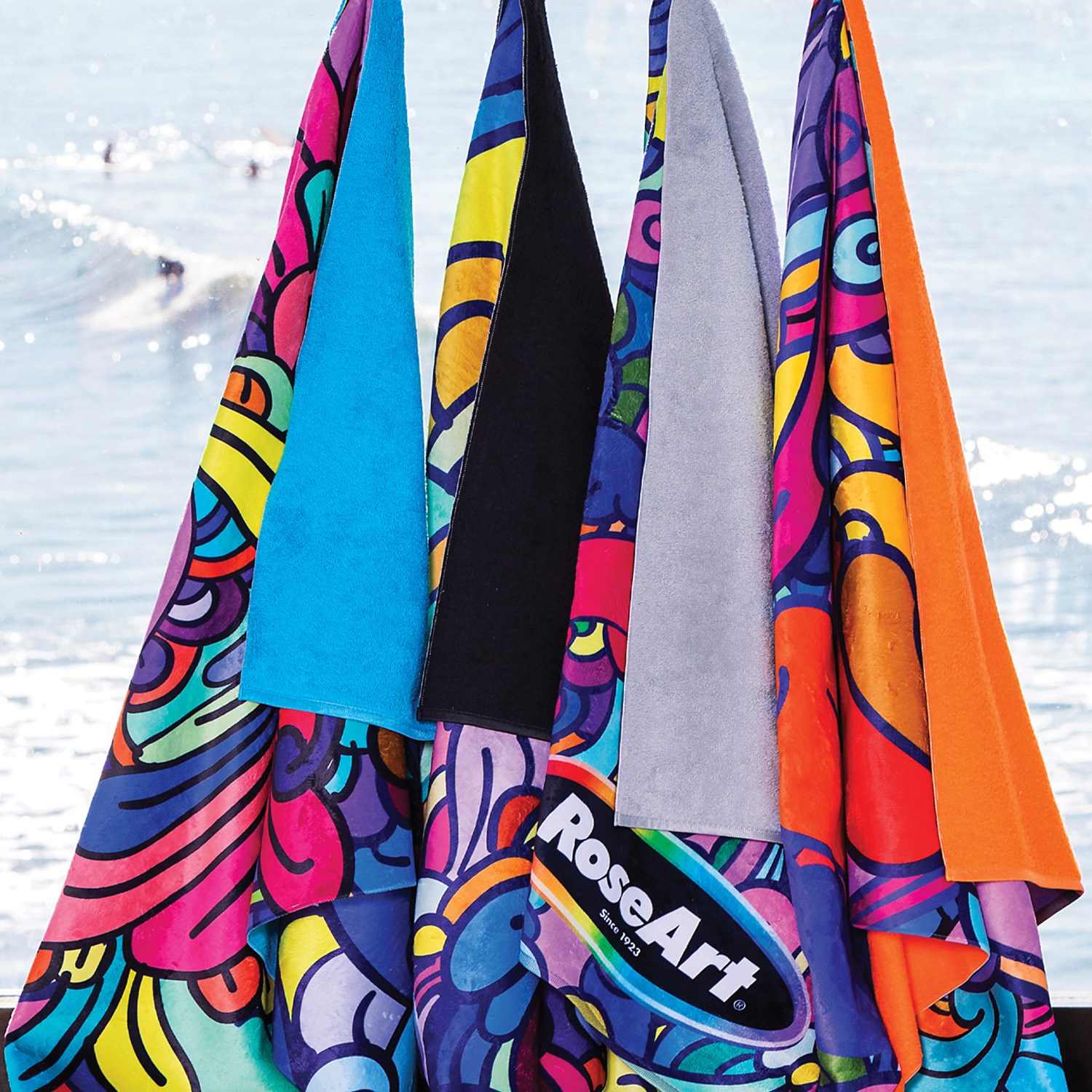 King Size Subli-Plush Velour Beach Towel