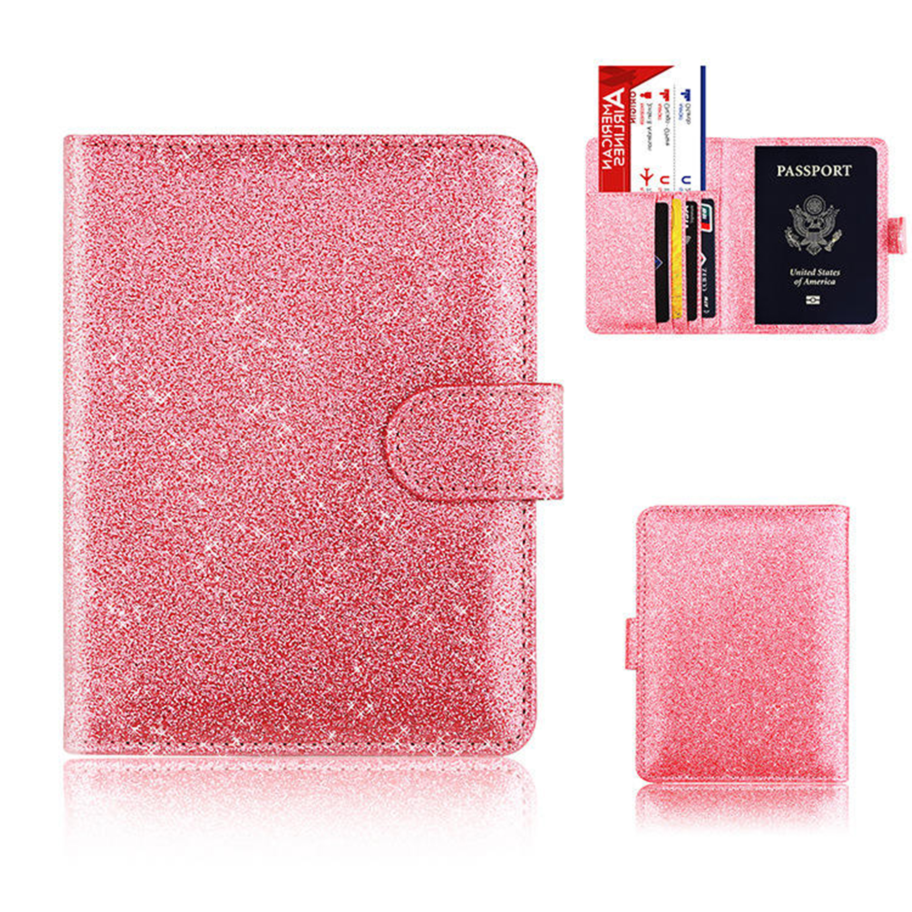 Cute Travel Passport Wallet Holder 18