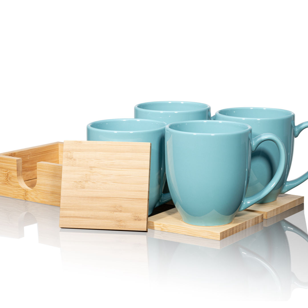 Bistro Mug & Coaster Set 5