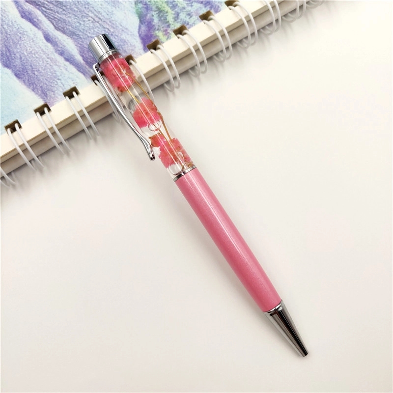 Dried Flower Metal Ballpoint Pen 17