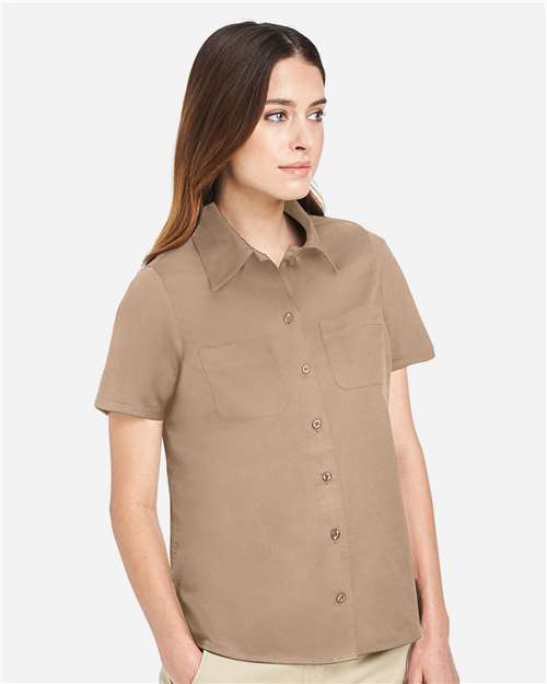 Women's Advantage IL Short Sleeve Dress Shirt - M585W 31
