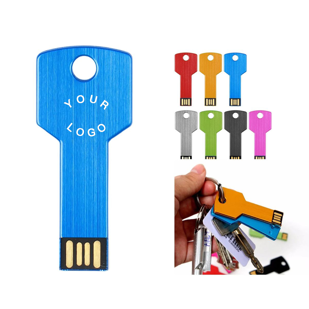 8GB USB Drive with Laser Engraving for Branding 9