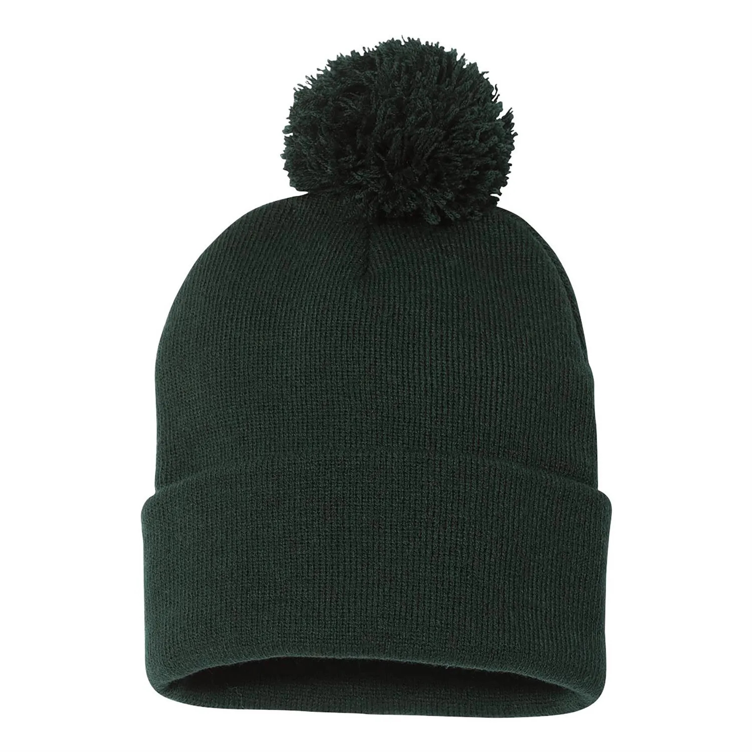 Sportsman Pom-Pom 12" Knit Beanie 36