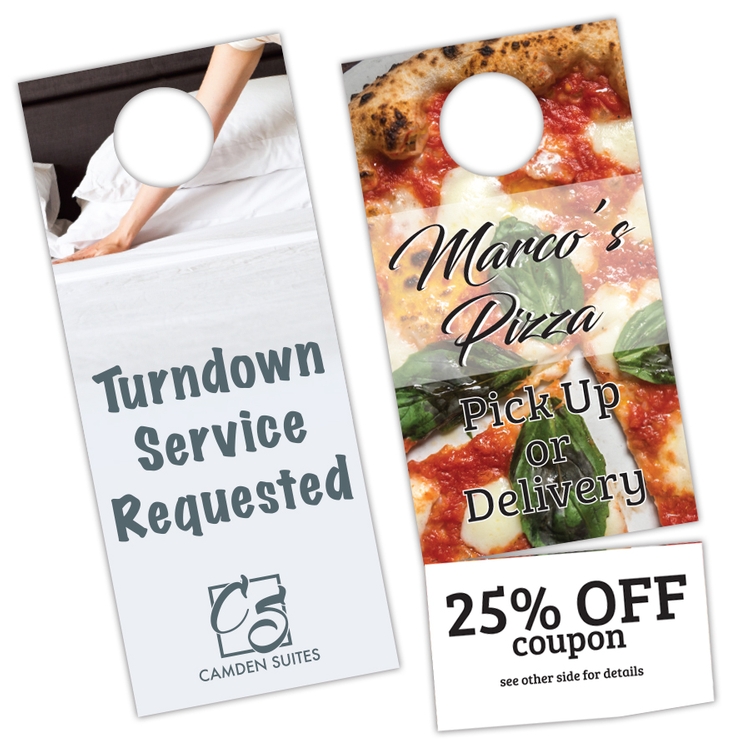 Door Hanger (14pt High Gloss - Perforated) 1