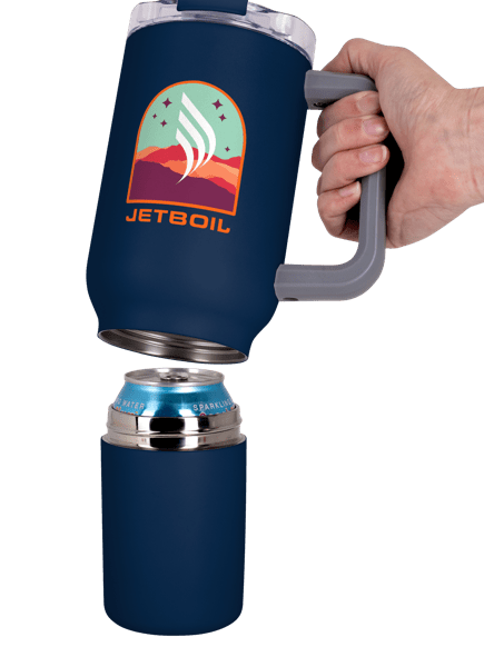 Key West 22 oz SS Travel Mug w/Can Cooler 335