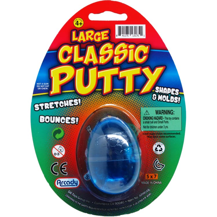 Large Classic Putty Toys - Assorted 2.5" 2