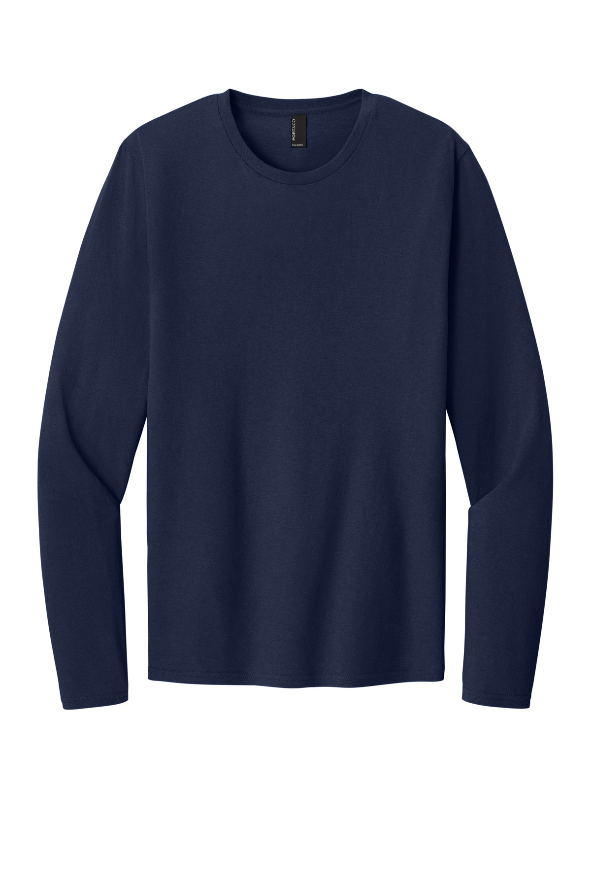 Port & Co Easy Cotton Long Sleeve Tee PC43LS 2