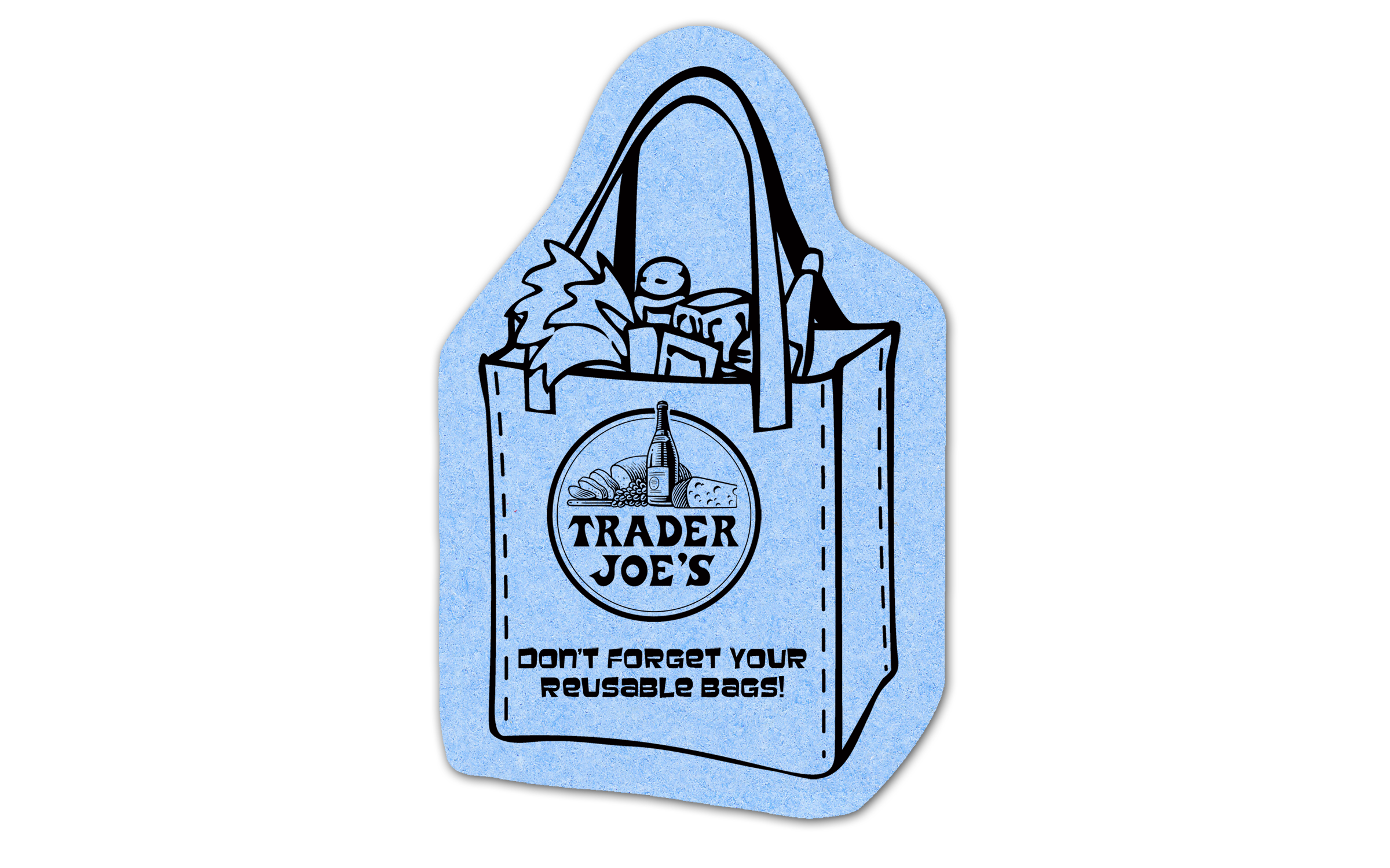 Tote Bag Compressed Sponge 6