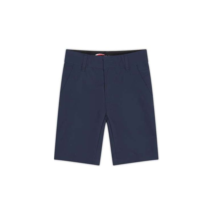 Boys Flat Front Shorts - Size 14 Navy 2