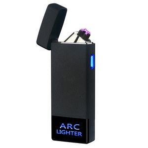 Sleek Electronic Arc Lighter With Flip Cap USB Charging Eco Friendly 25