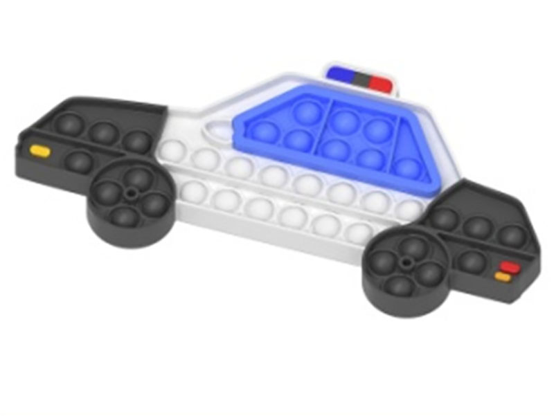Police Car Pop Push Bubble Sensory Fidget Toys for Kids and Adult 2